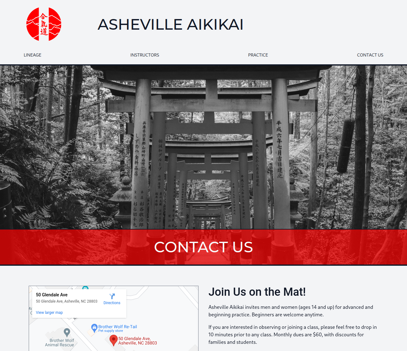 screenshot of project